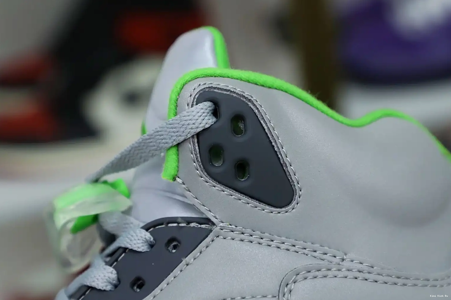 5 BEAN' 'GREEN JORDAN RETRO 2022 Kimikick AIR 0412